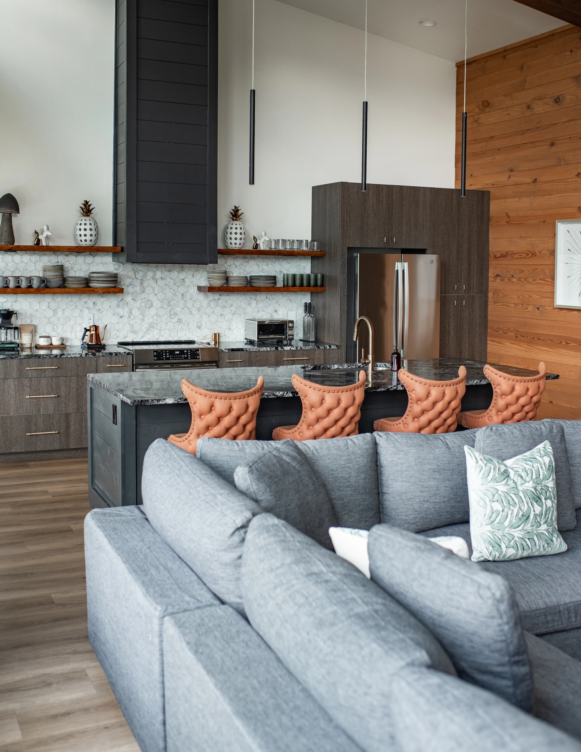 Luxury Cabin Modern Kitchen Pigeon Forge