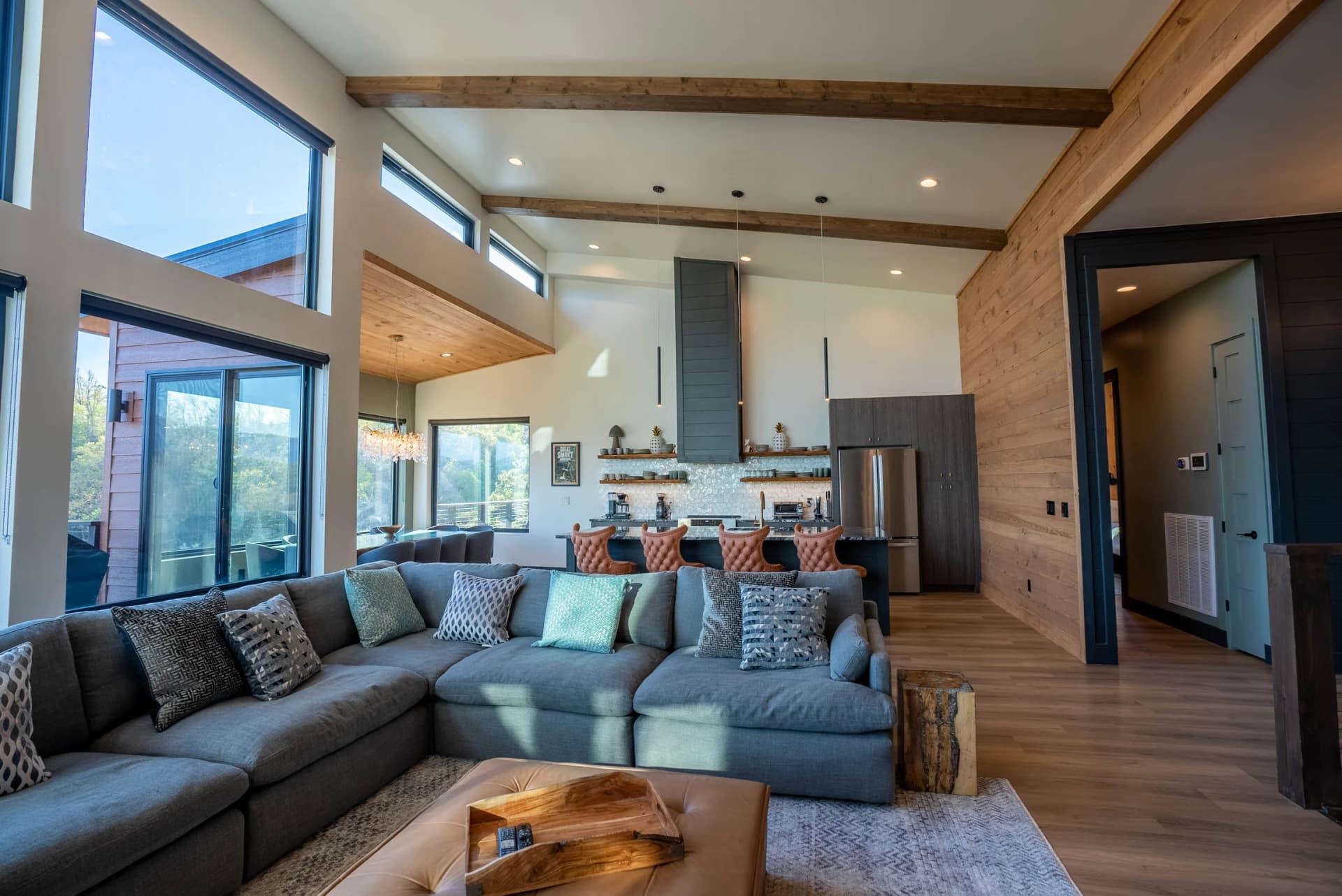 Gatlinburg Modern Cabin Rental View