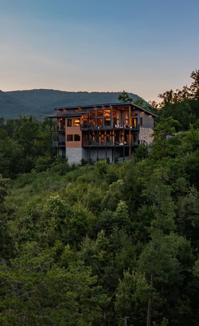 Pigeon Forge Gatlinburg Luxury Cabin Rental Pool Views